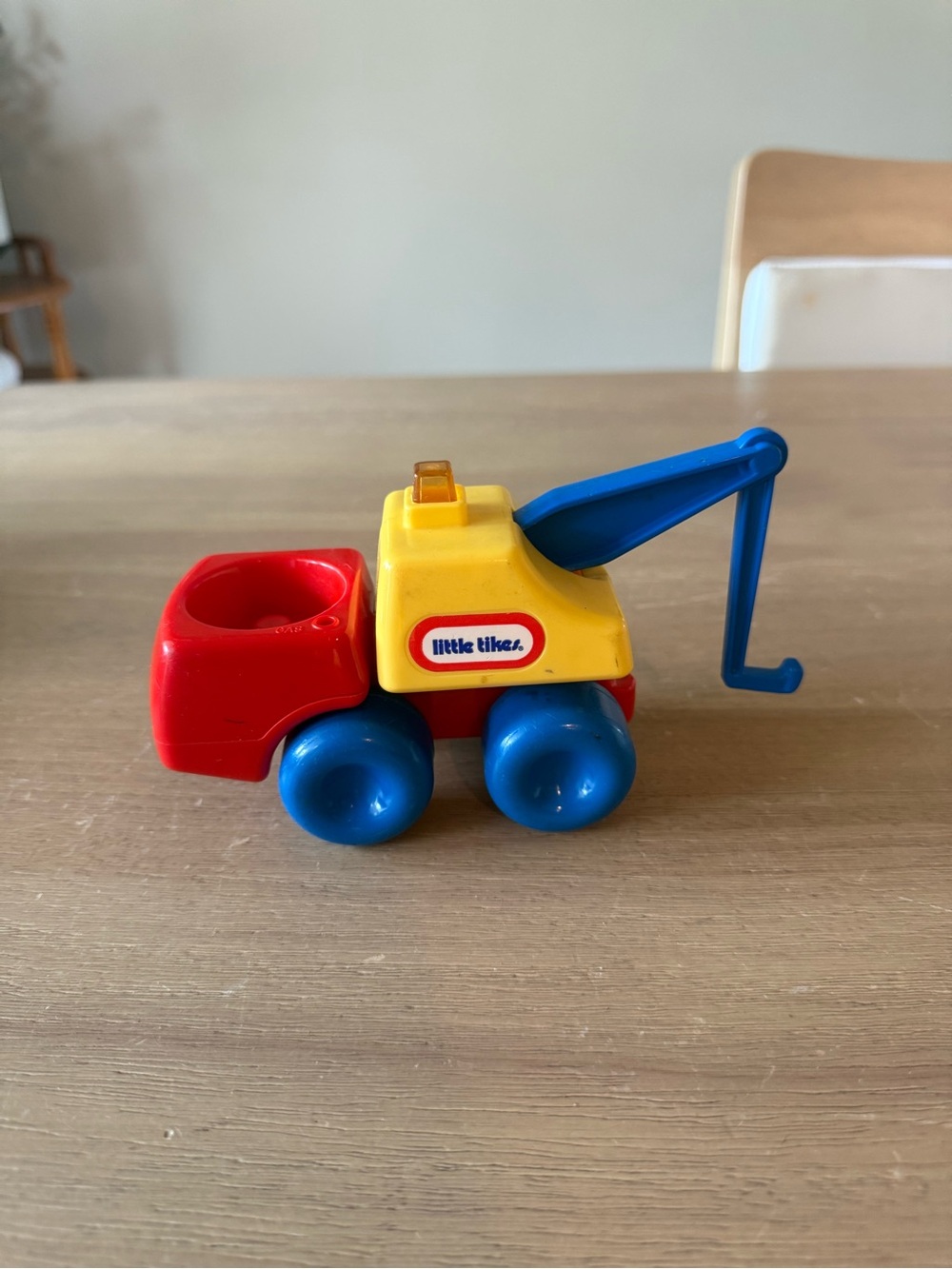 VTGLittle Tikes Toddle Tots TOW TRUCK Red Yellow Blue for Cozy Coupe Car Vehicle